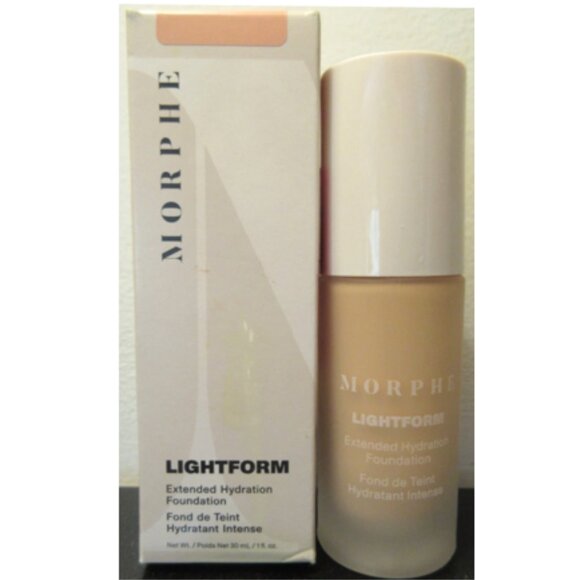 Morphe Lightform Extended Hydration Foundation ~ Medium 09W (Golden) 30ml NIB - Picture 2 of 15